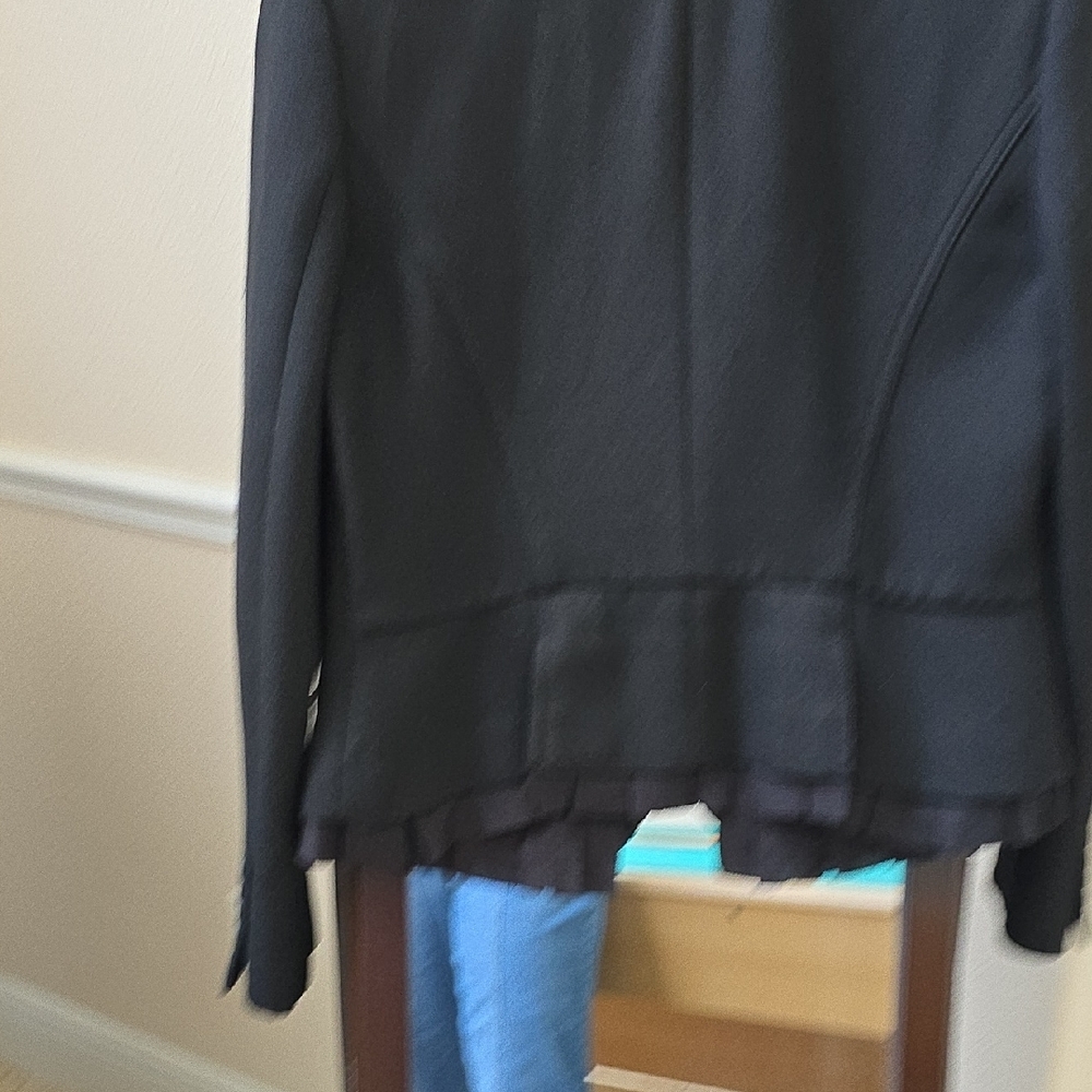 Loft Classic Black Blazer Jacket - image 5